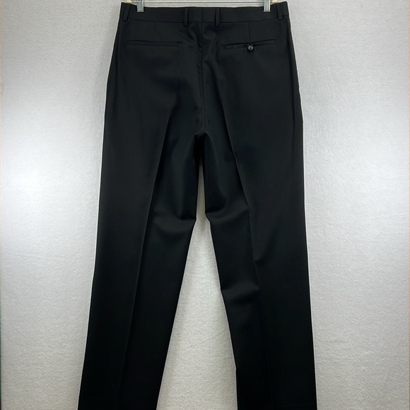 Banana Republic Men’s Wool Dress Pants Black Sz 36/34 Business Dressy Office EUC - Picture 5 of 10